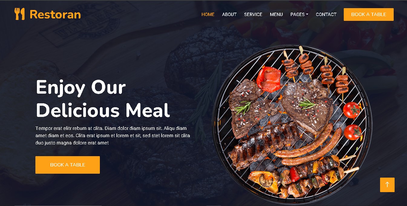 Restaurant Website